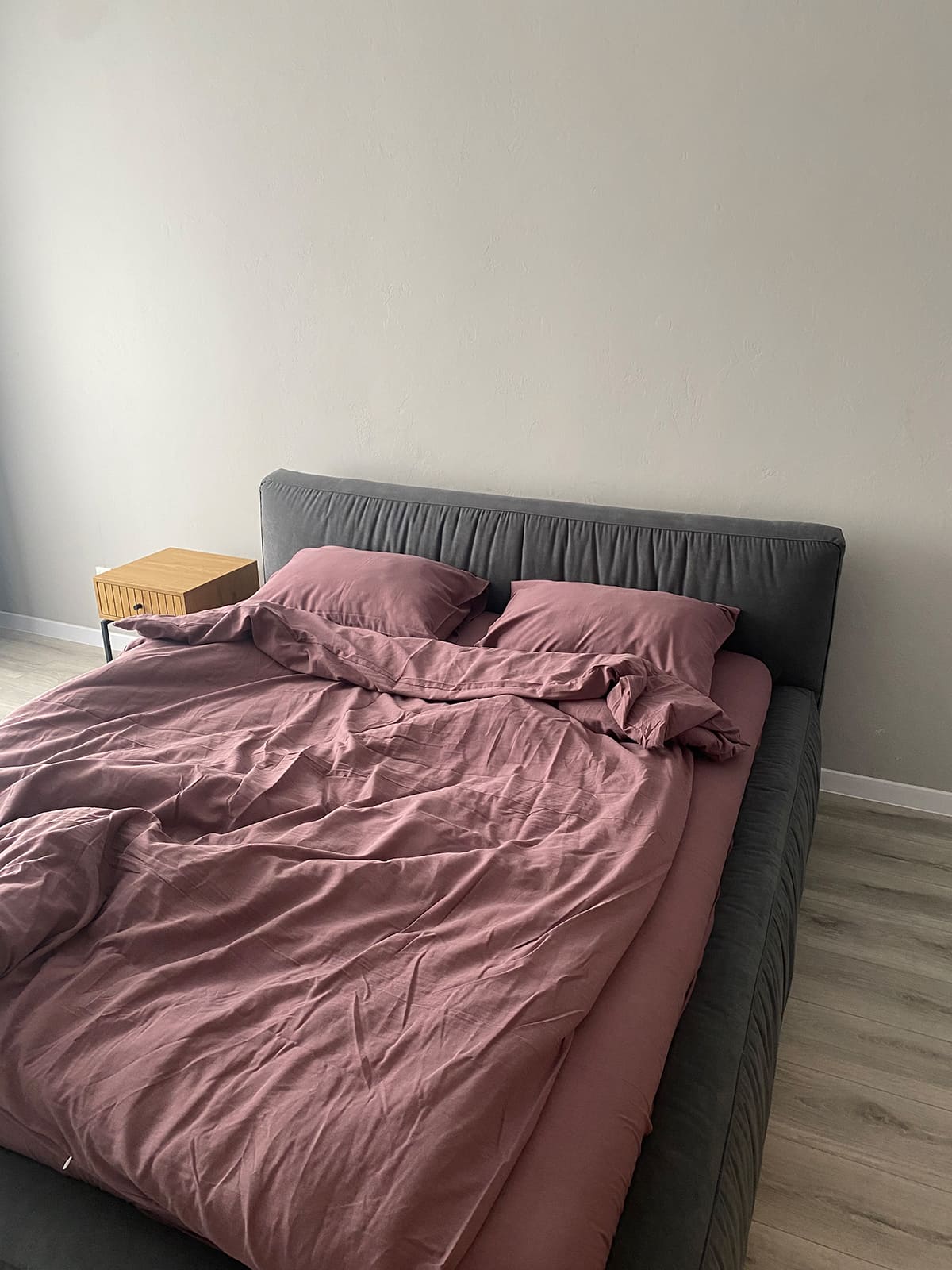 Комплект постільної білизни із вареної бавовни Rose