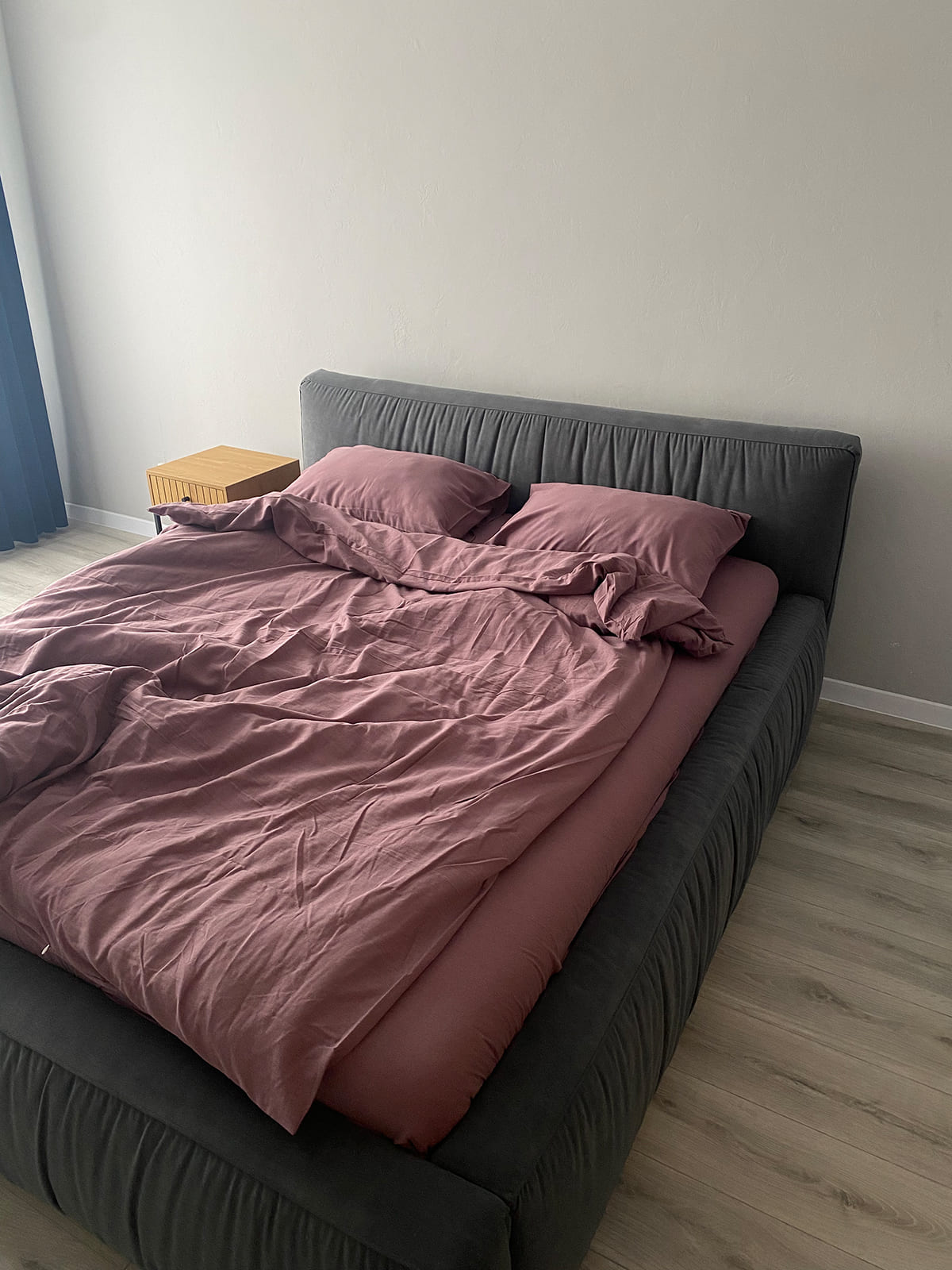 Комплект постільної білизни із вареної бавовни Rose