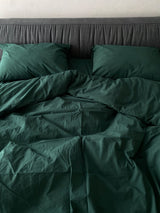 Комплект постільної білизни із вареної бавовни Emerald