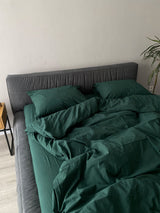 Комплект постільної білизни із вареної бавовни Emerald