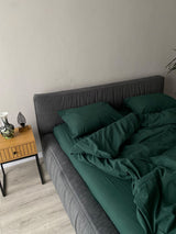 Комплект постільної білизни із вареної бавовни Emerald