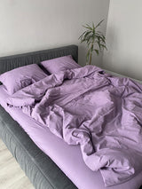 Комплект постільної білизни із вареної бавовни Lavender