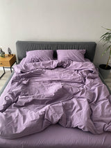Комплект постільної білизни із вареної бавовни Lavender