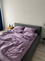 Комплект постільної білизни із вареної бавовни Lavender