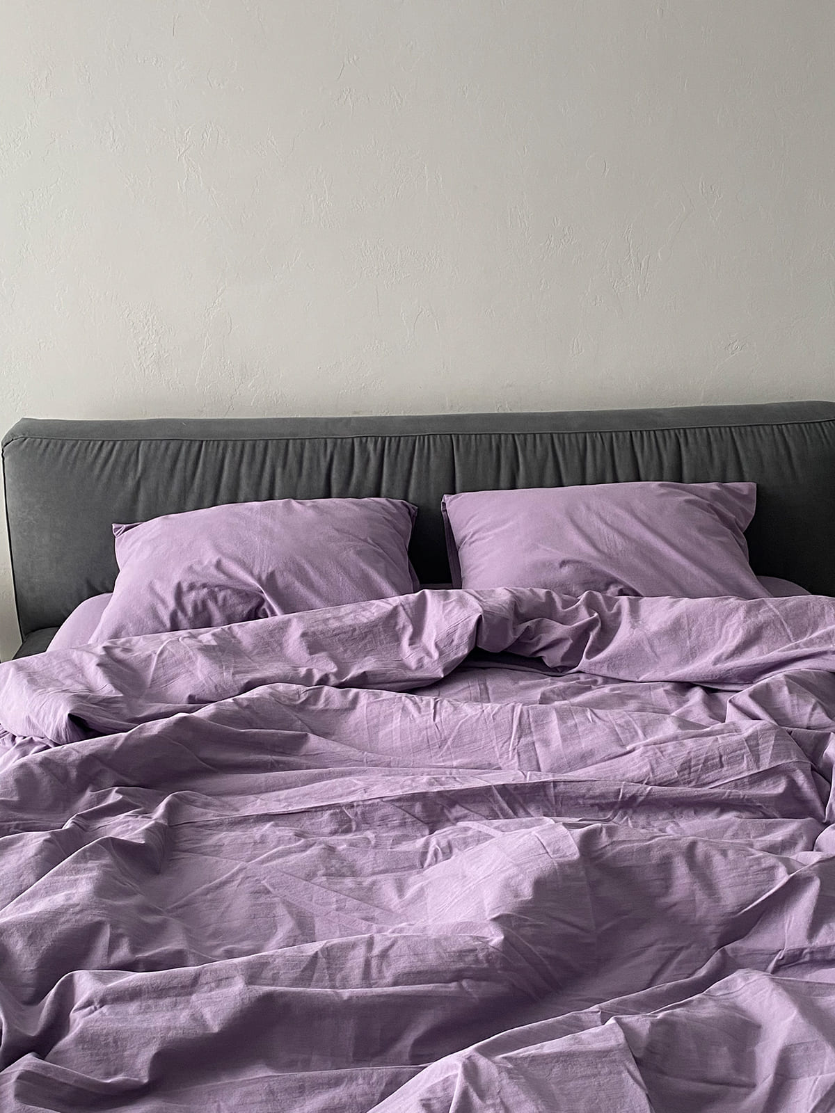 Комплект постільної білизни із вареної бавовни Lavender