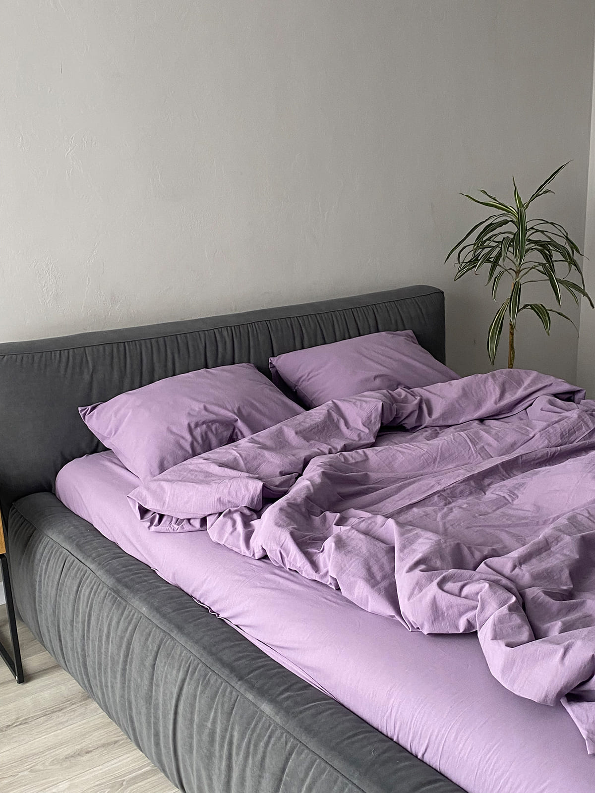 Комплект постільної білизни із вареної бавовни Lavender