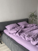 Комплект постільної білизни із вареної бавовни Lavender