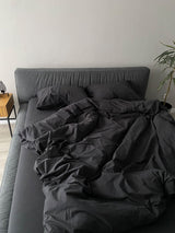 Комплект постільної білизни із вареної бавовни Graphite