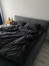 Комплект постільної білизни із вареної бавовни Graphite