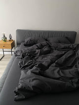 Комплект постільної білизни із вареної бавовни Graphite