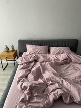 Комплект постільної білизни із вареної бавовни Lilac