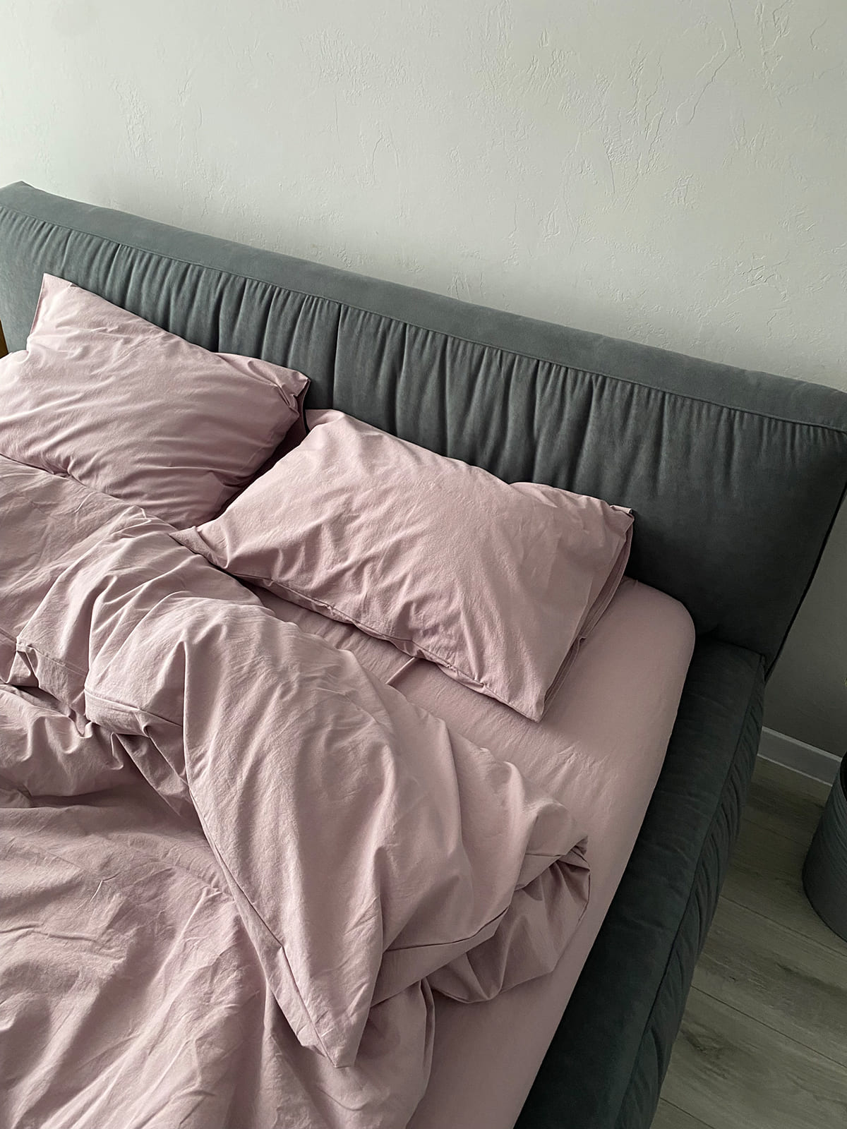 Комплект постільної білизни із вареної бавовни Lilac