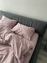 Комплект постільної білизни із вареної бавовни Lilac