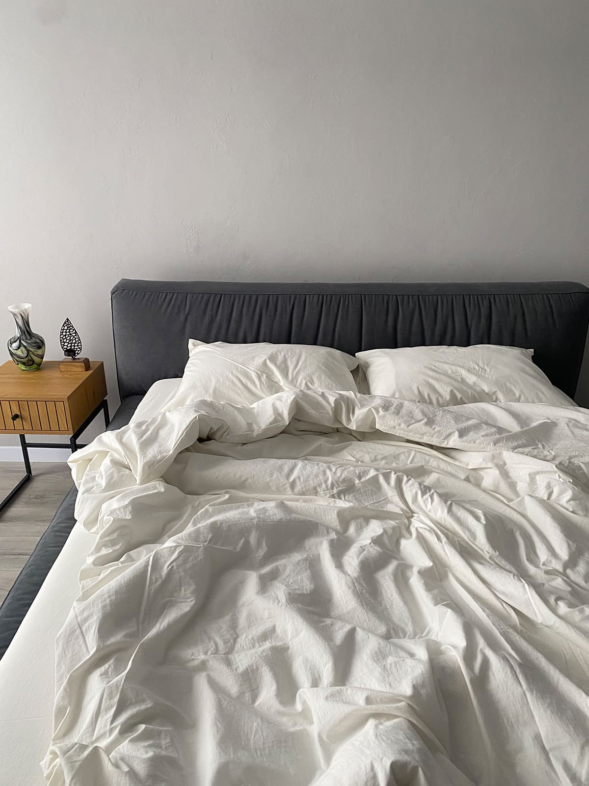 Комплект постільної білизни із вареної бавовни Cloud