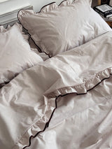 Комплект постільної білизни із бязі Mocco з рюшами