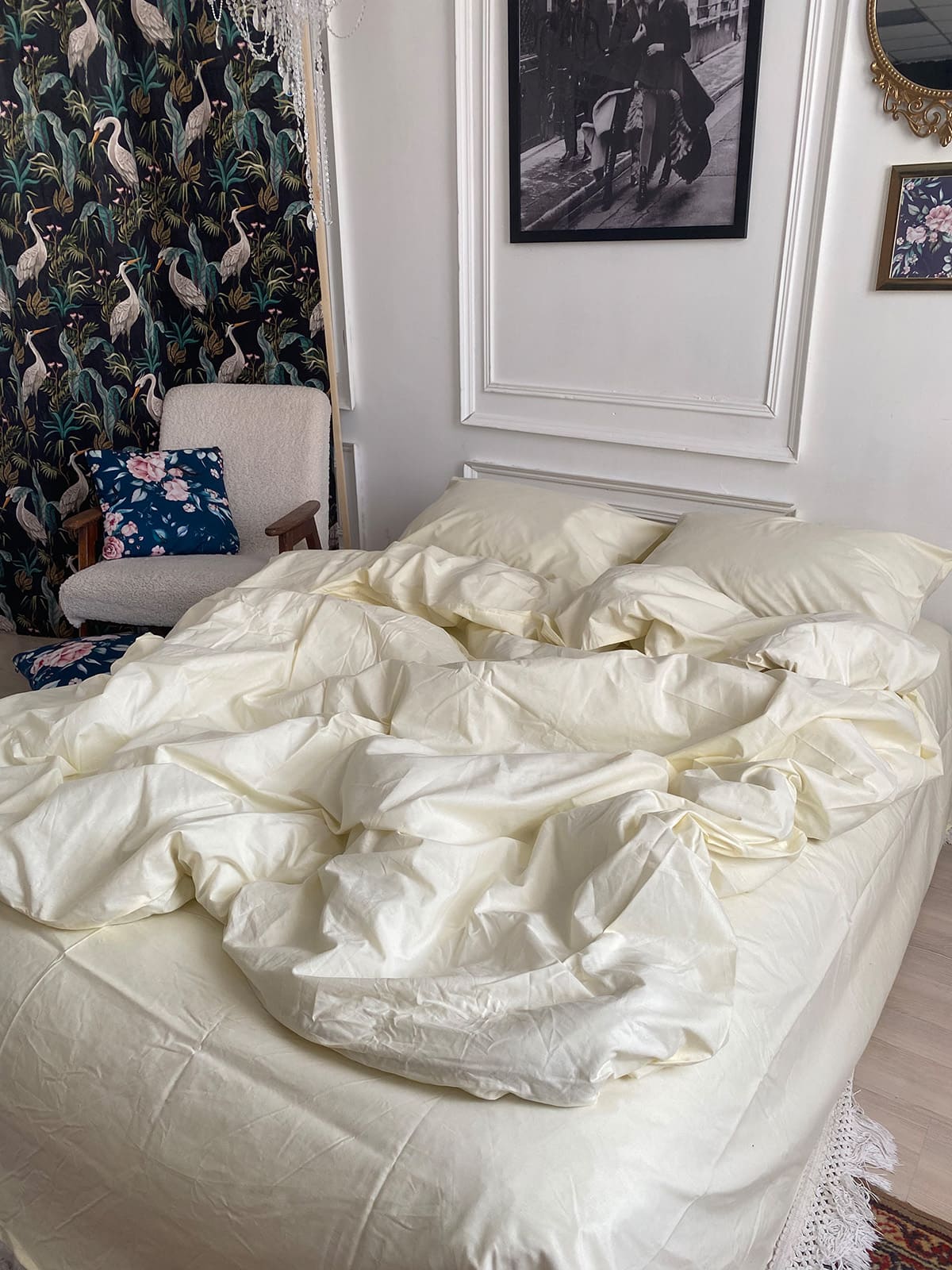 Комплект постільної білизни із ранфорсу Butter