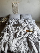 Комплект постільної білизни із бавовни та тенселу Stone