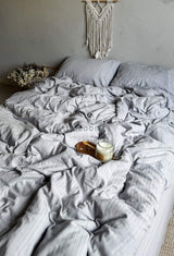 Комплект постільної білизни із бавовни та тенселу Stone