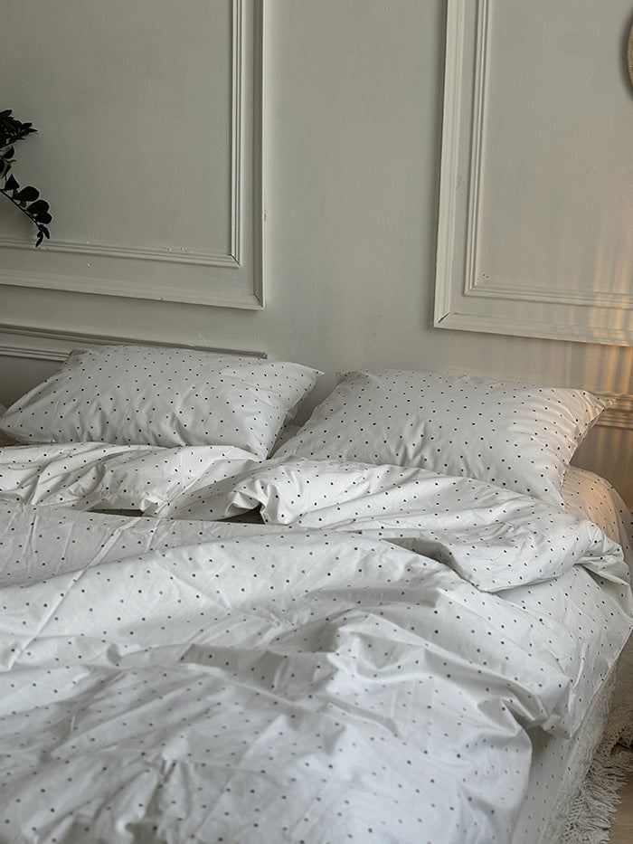 Комплект постільної білизни із ранфорсу Hearts