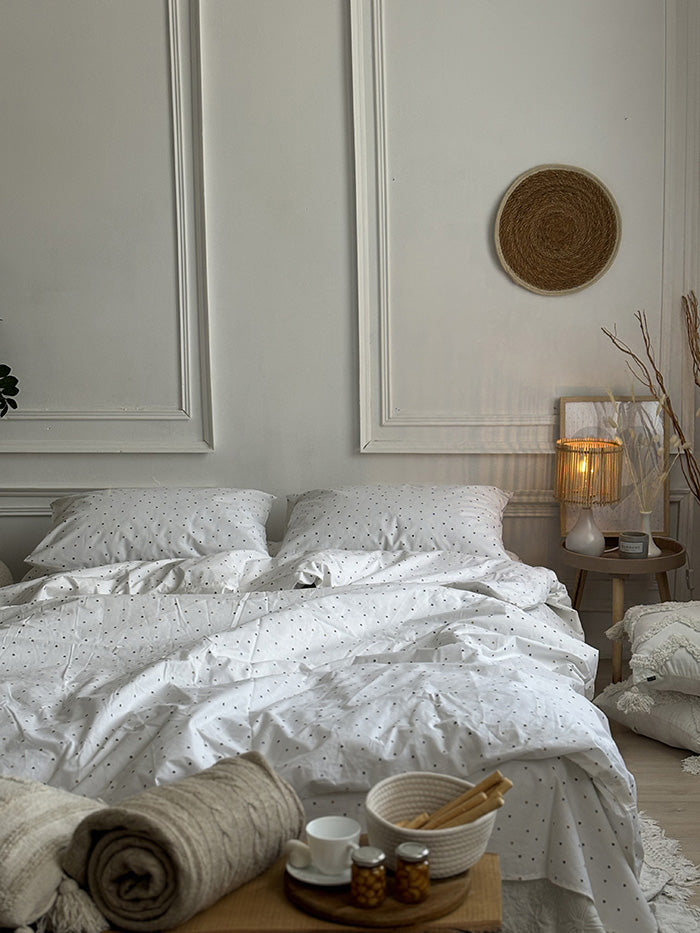 Комплект постільної білизни із ранфорсу Hearts