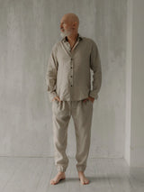 Піжама чоловіча з льону