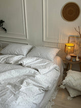 Комплект постільної білизни із ранфорсу Hearts