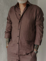 Піжама чоловіча з льону