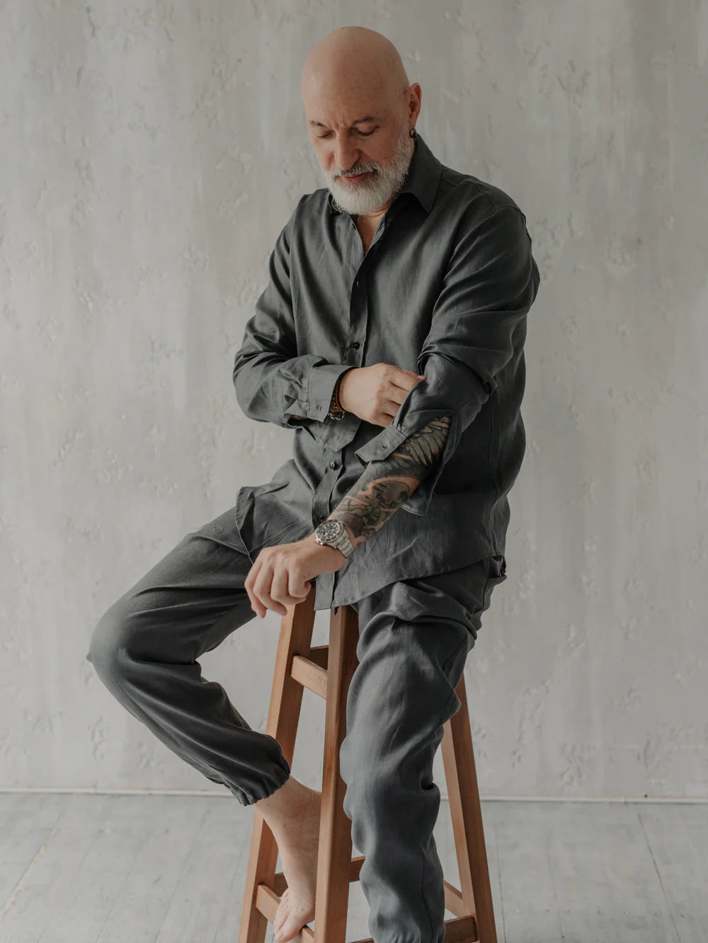 Піжама чоловіча з льону