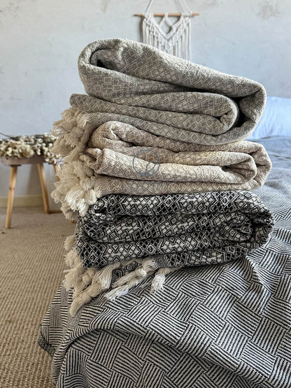 Покривало бавовняне Boho