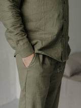 Піжама чоловіча з льону