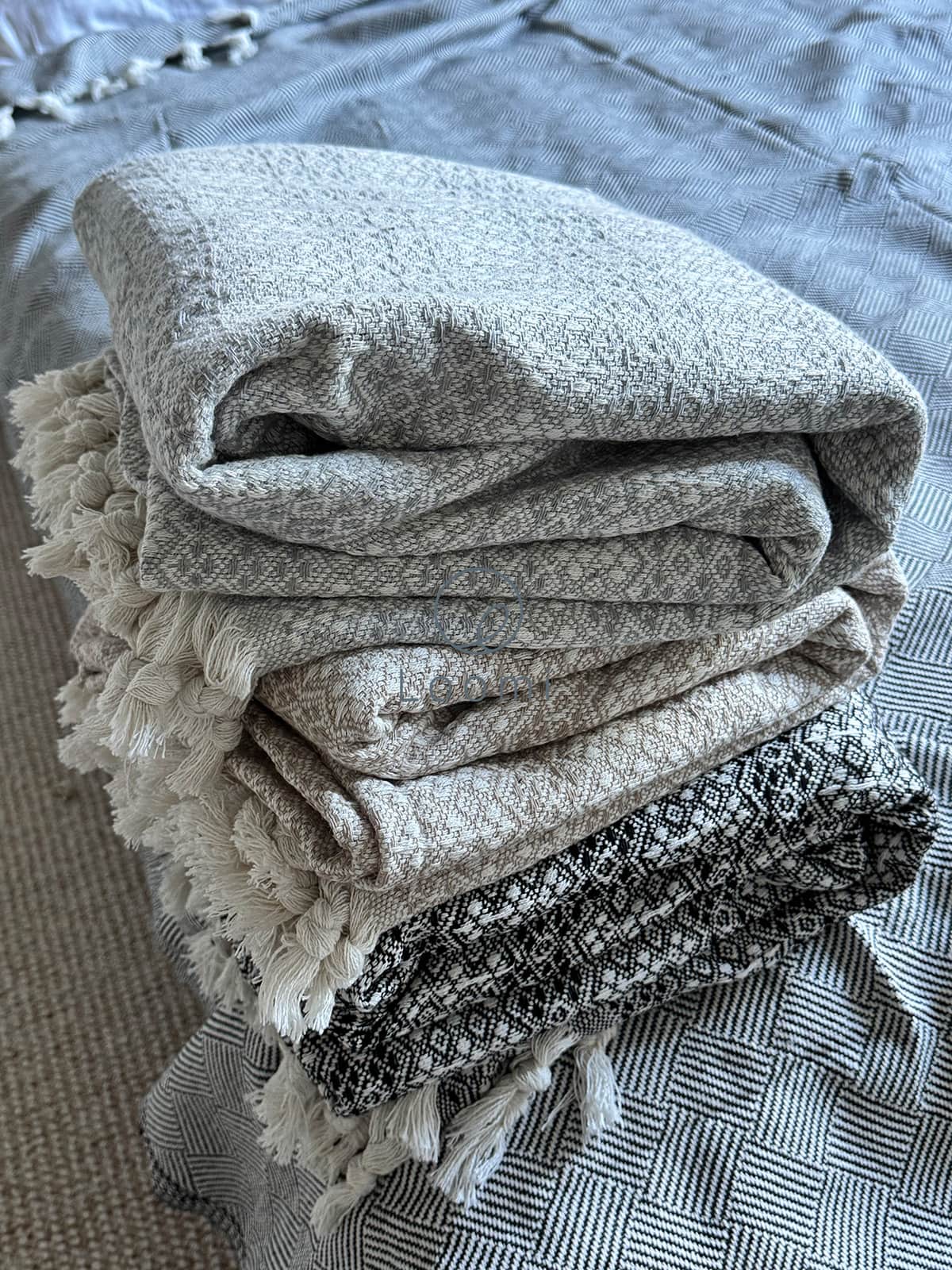 Покривало бавовняне Boho