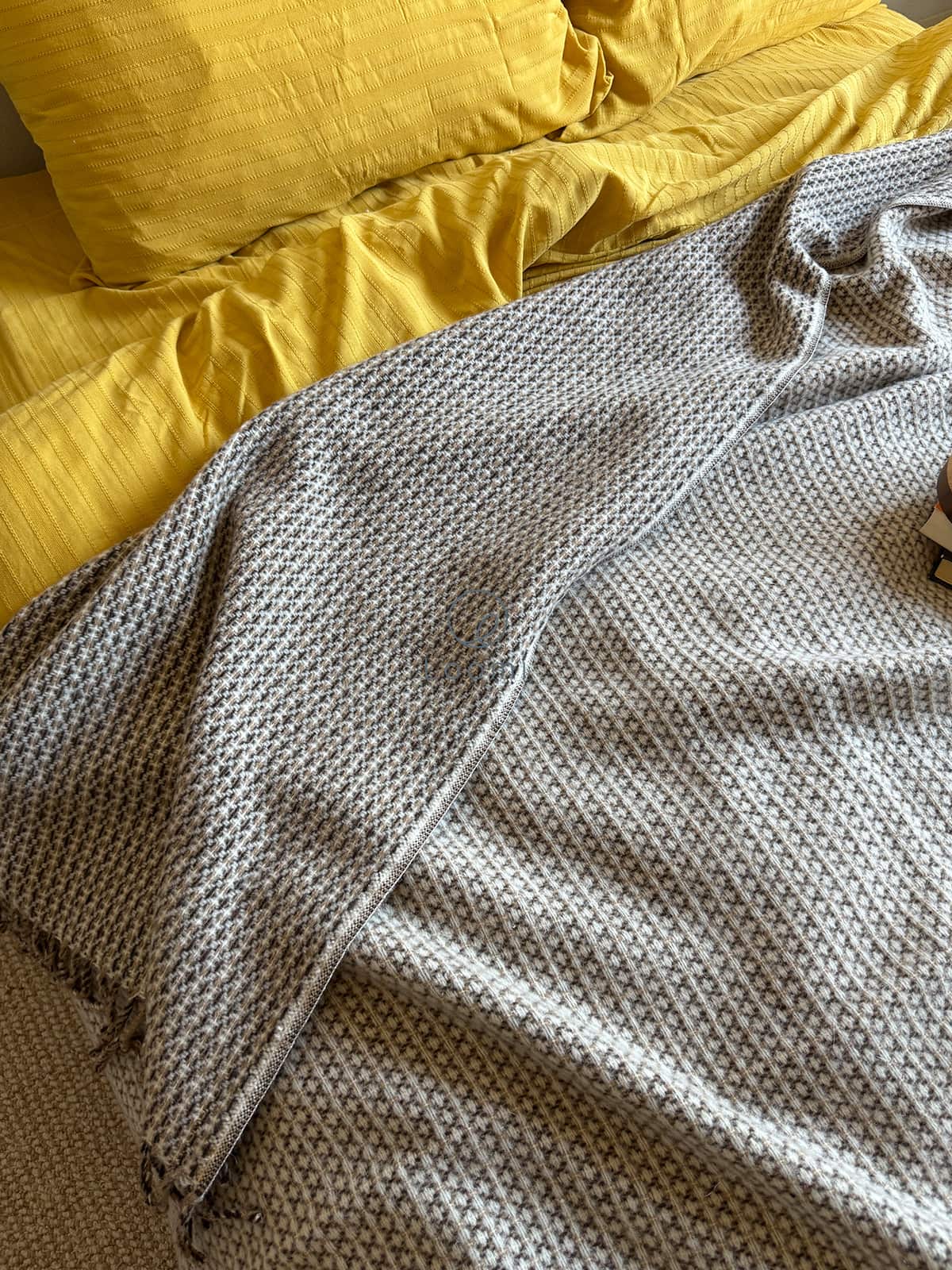 Шерстяний плед Wool