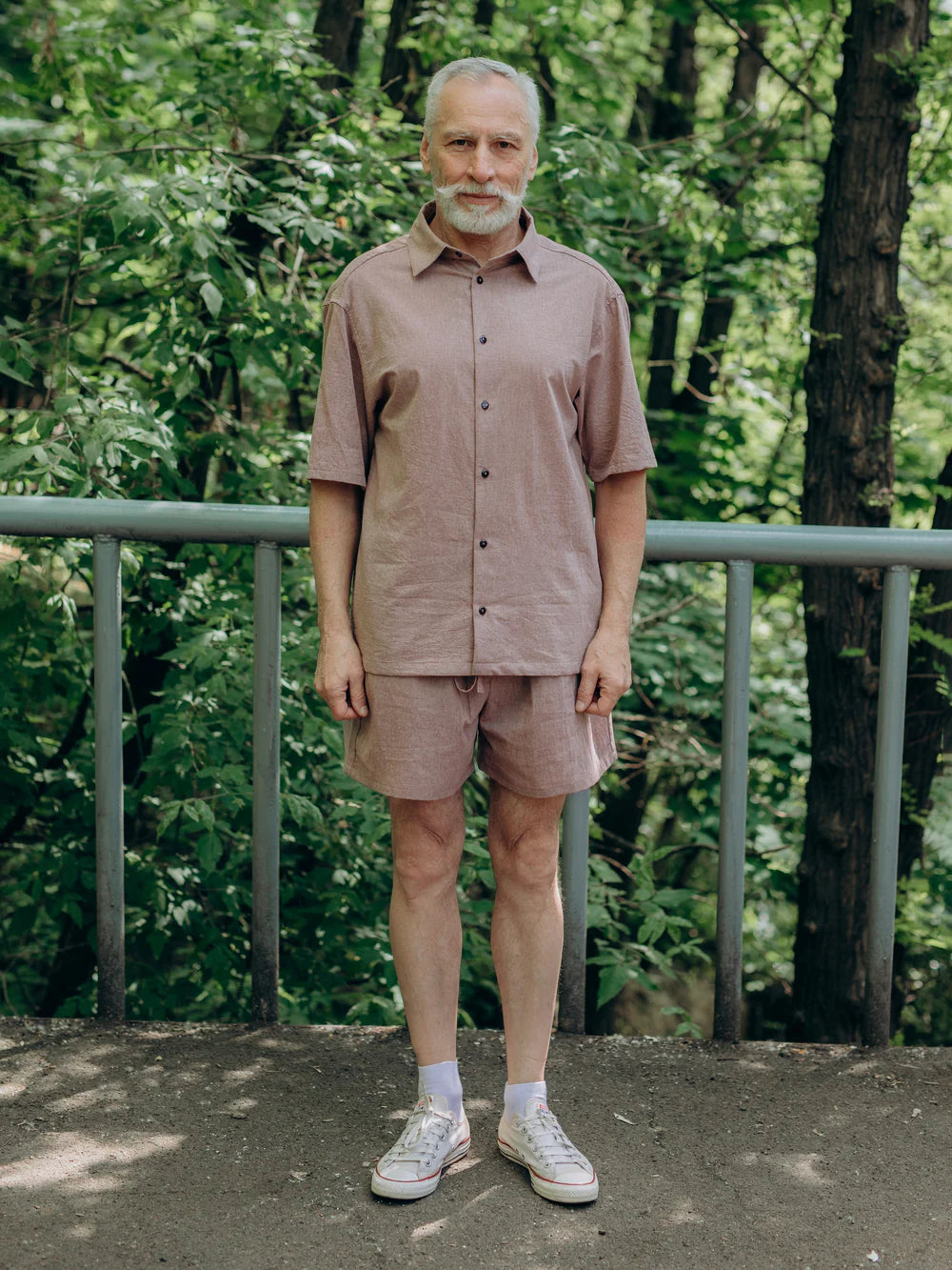 Піжама чоловіча з вареної бавовни (літня)