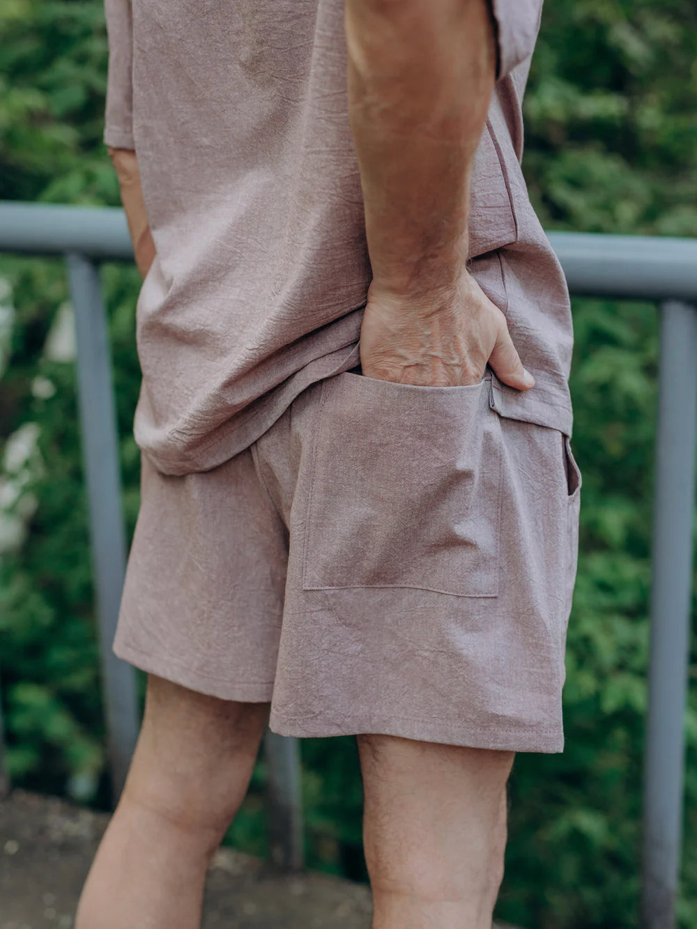 Піжама чоловіча з вареної бавовни (літня)