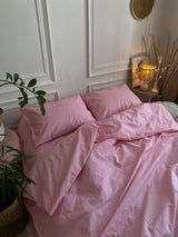 Комплект постільної білизни із бязі Pink