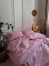 Комплект постільної білизни із бязі Pink