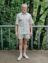 Піжама чоловіча з вареної бавовни (літня)