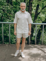 Піжама чоловіча з вареної бавовни (літня)