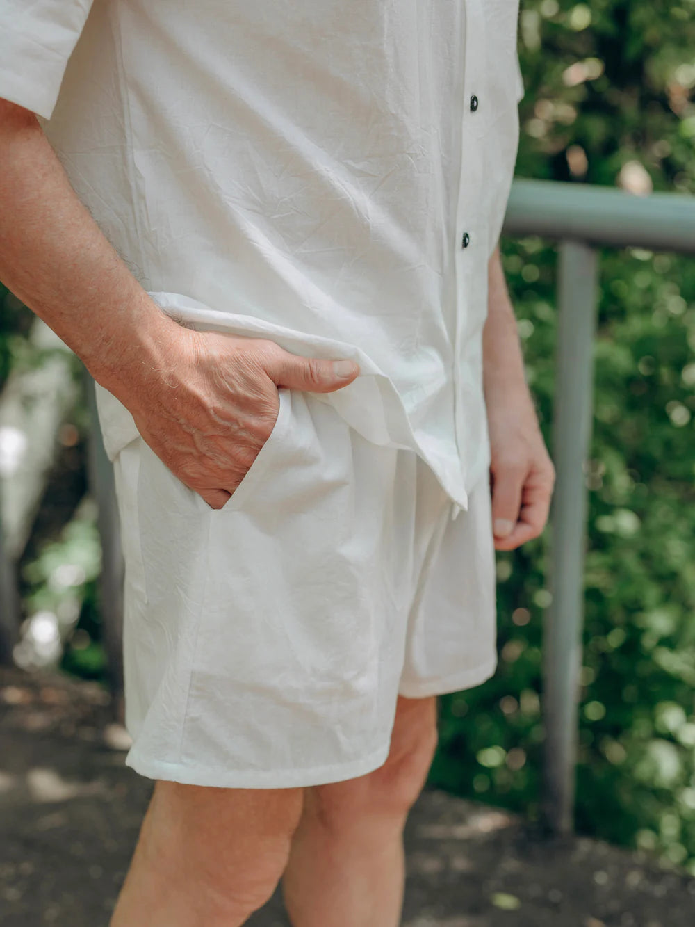 Піжама чоловіча з вареної бавовни (літня)