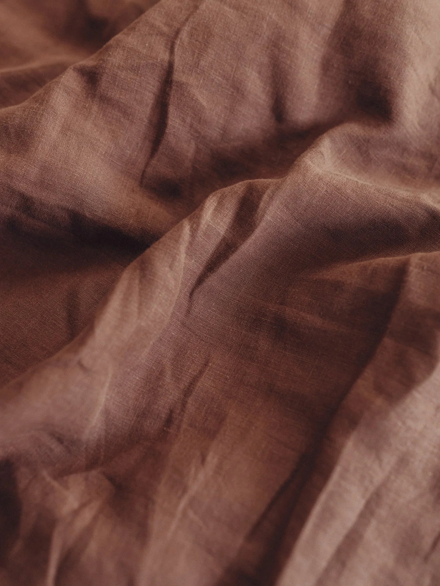 Комплект постільної білизни з вареного льону Wine