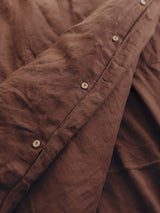 Комплект постільної білизни з вареного льону Wine