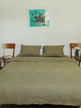 Комплект постільної білизни з вареного льону Spring