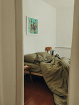 Комплект постільної білизни з вареного льону Spring