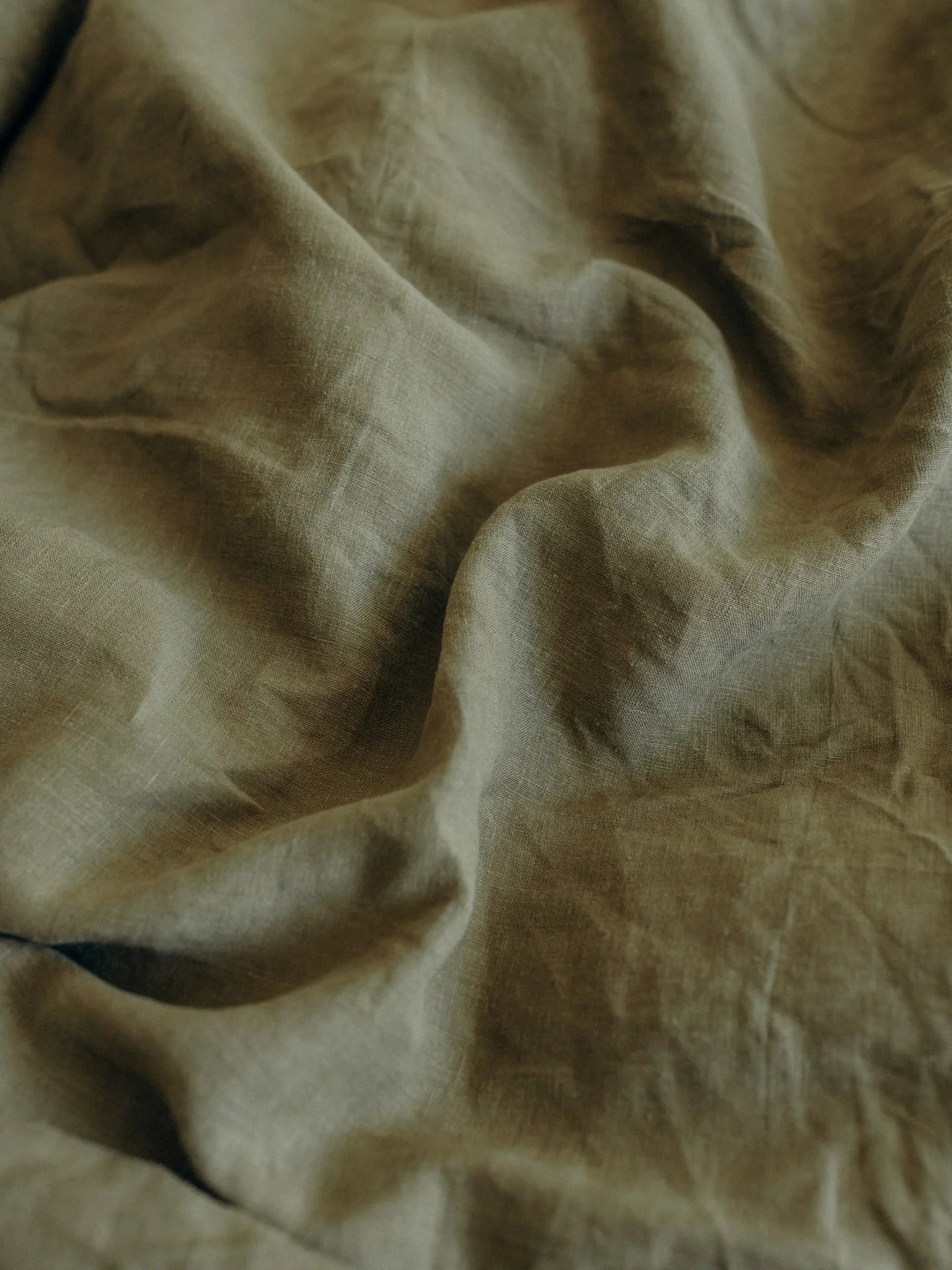 Комплект постільної білизни з вареного льону Spring