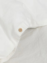 Комплект постільної білизни із вареної бавовни Creme