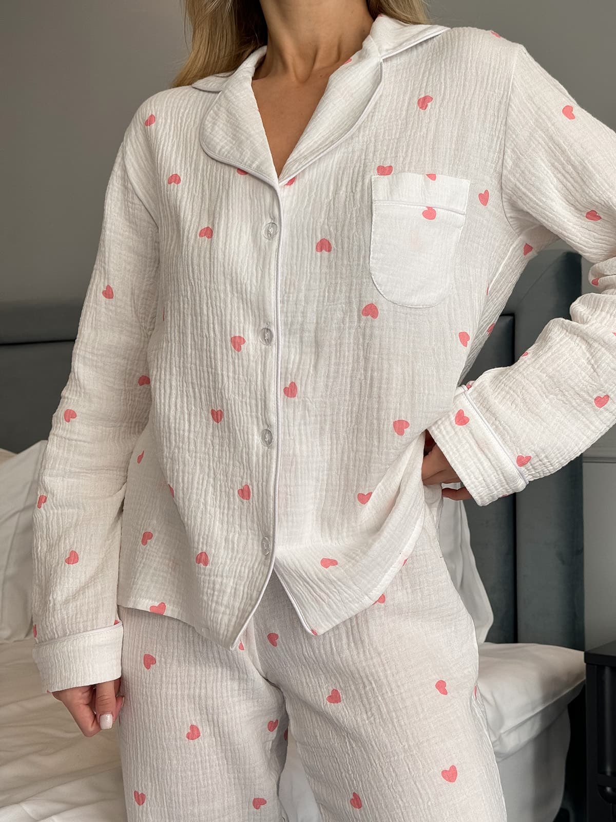 Піжама жіноча із мусліну Juliana