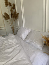 Комплект постільної білизни із бязі White