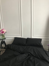 Комплект постільної білизни із бязі Black