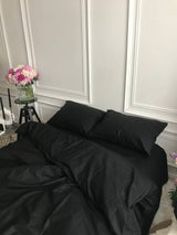 Комплект постільної білизни із бязі Black