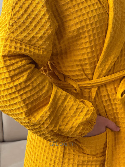 Чоловічий халат з грецької вафельки Greece